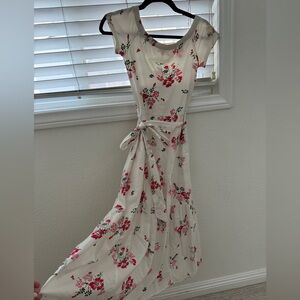 Rebecca Taylor tea length floral dress